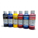 Картинка Комплект пигментных чернил Ink-Mate (EIMB-143) для 6-ти цветных принтеров и МФУ Epson 100мл х 6 от магазина 4print.pro