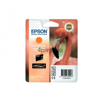 Картинка Картридж оригинальный Epson T0879 (для R1900) оранжевый от магазина 4print.pro