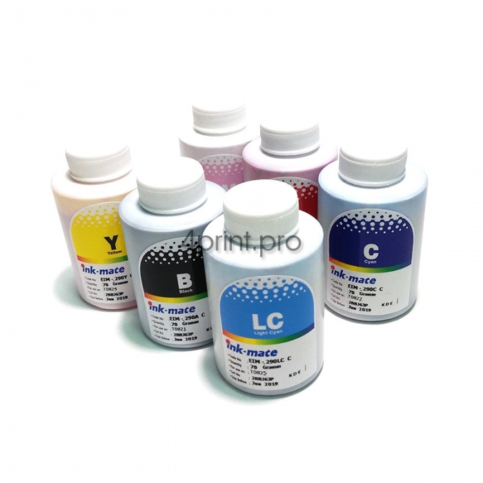 Картинка Комплект чернил Ink-Mate (EIM-290) для 6-ти цветных принтеров и МФУ Epson 70мл х 6 от магазина 4print.pro