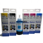 Картинка Комплект чернил HAMELEON для 6-ти цветных принтеров и МФУ Epson серии L 100мл х 6 от магазина 4print.pro