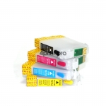 Перезаправляемые картриджи для EPSON TX200 (T731 - T734) x 4 шт. с авточипами от магазина 4print.pro